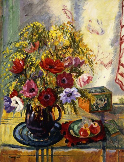 Flores y frutas; Fleurs et Fruits de Henri Charles Manguin