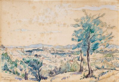 Palacio de los Papas - Aviñón de Henri Charles Manguin