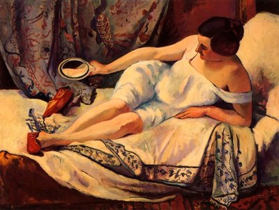 Mujer en alza de Henri Charles Manguin