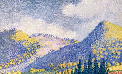 Paisaje montañoso de Henri Edmond Cross
