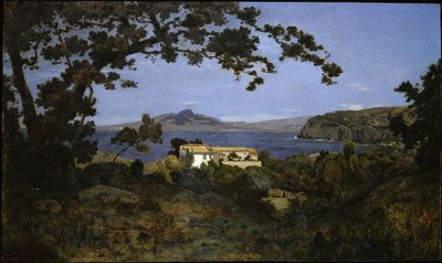 Bahía de Nápoles de Henri-Joseph Harpignies