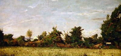 Paisaje con cabaña de Henri Joseph Harpignies