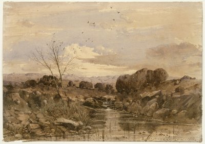 Paisaje con arroyo de Henri-Joseph Harpignies