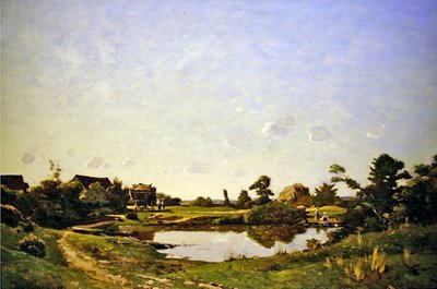Almuerzo junto a la piscina de Henri Joseph Harpignies