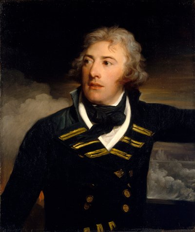 Capitán Joseph Sydney Yorke (1768-1831), c.1787-95 (óleo sobre lienzo) de Henri Pierre Danloux