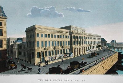 El Hotel des Monnaies, c.1815-20 de Henri (after) Courvoisier Voisin