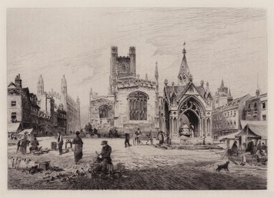 Cambridge: Market Hill de Henri (after) Toussaint