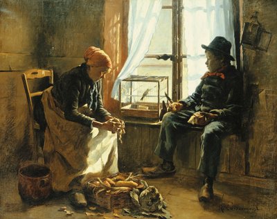 Sol de invierno de Henri Adolphe Laissement