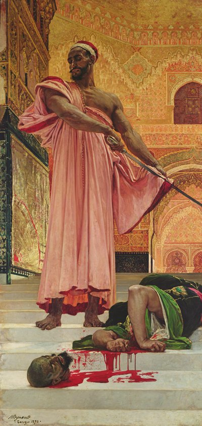 Ejecución sin juicio bajo los reyes moros en Granada de Henri Alexandre Georges Regnault