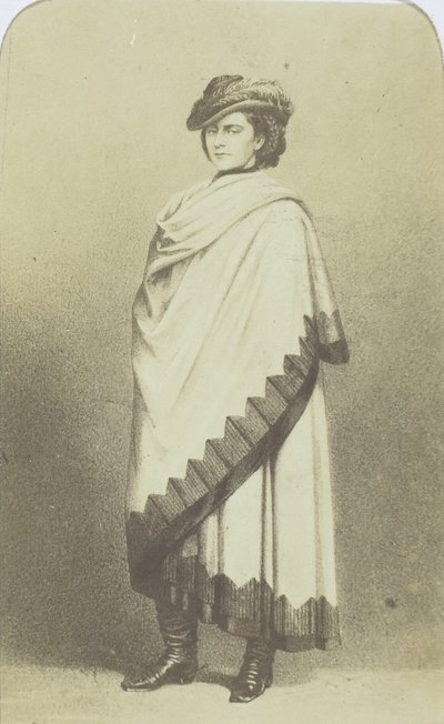 Ex-Reina de Nápoles, 1860-69 de Henri Alexis Omer Tournier
