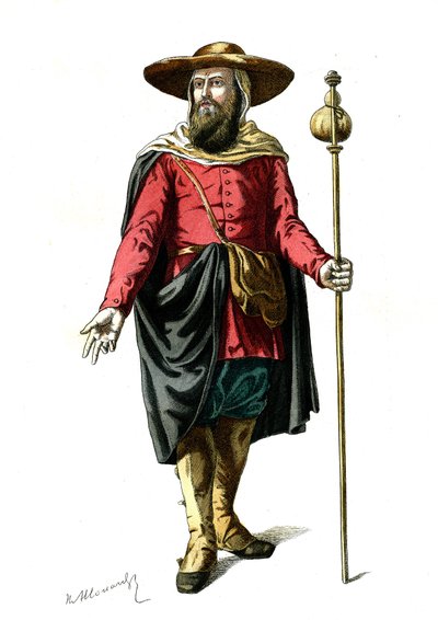 El peregrino de paso de Henri Allouard