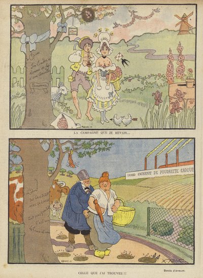 Ilustración para Le Rire de Henri Avelot
