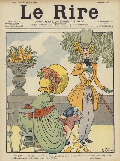 Ilustración para Le Rire de Henri Avelot