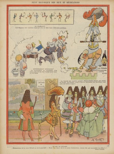 Ilustración para Le Rire de Henri Avelot