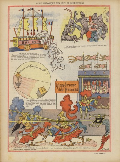 Ilustración para Le Rire de Henri Avelot