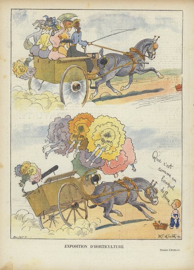 Ilustración para Le Rire de Henri Avelot