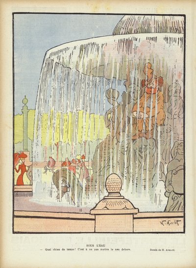 Ilustración para Le Rire de Henri Avelot