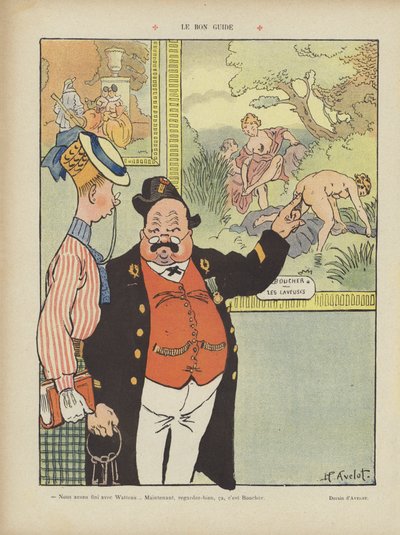 Ilustración para Le Rire de Henri Avelot