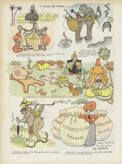 Ilustración para Le Rire de Henri Avelot