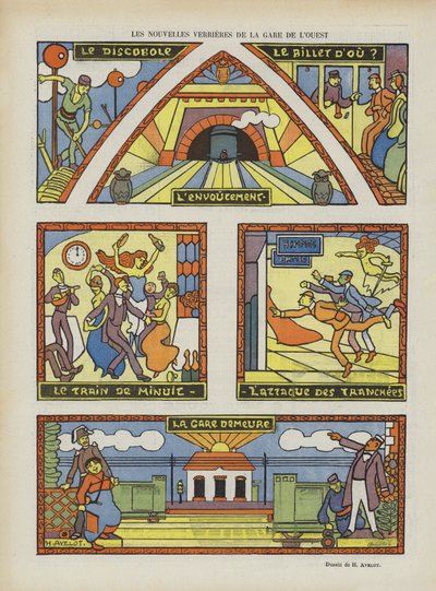 Ilustración para Le Rire de Henri Avelot