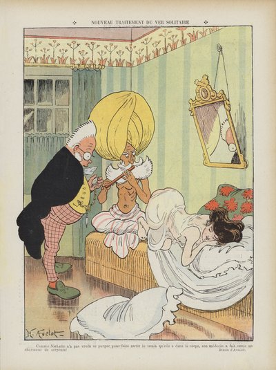 Ilustración para Le Rire de Henri Avelot