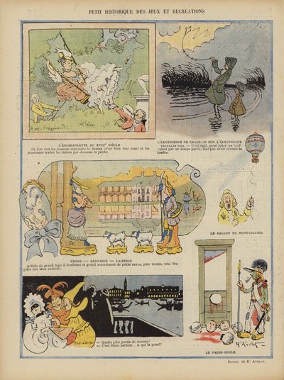 Ilustración para Le Rire de Henri Avelot