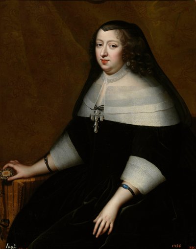 Retrato de Ana de Austria (1601-1666) de Henri Beaubrun