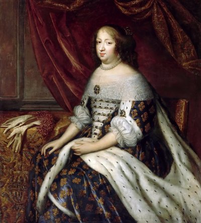 Retrato de Ana de Austria 1601-1666 de Henri Beaubrun