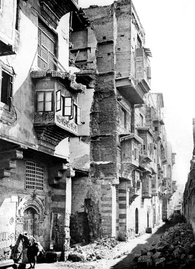 Calle, Nubia, Egipto, 1887 de Georges Henri Bechard