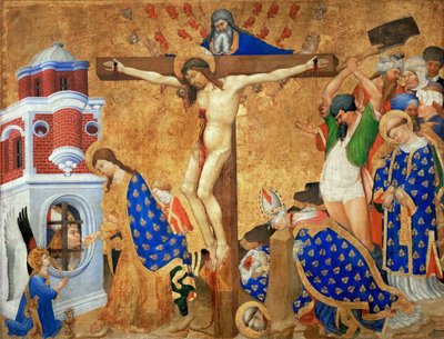 La última comunión y martirio de San Denis, 1415-1416 de Henri Bellechose