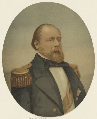 Retrato de Guillermo III, rey de los Países Bajos de Henri Bogaerts