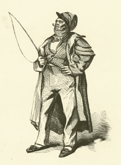 El conductor de Coucou de Henri Bonaventure (after) Monnier