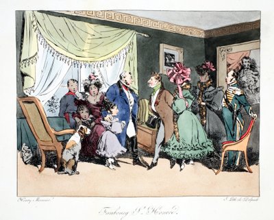 Faubourg St. Honoré, ilustración de 