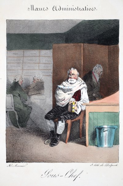 Sous-chef, ilustración de 