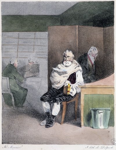 Sous chef - en "Administrative Mores" de Henri Monnier de Henri Bonaventure Monnier