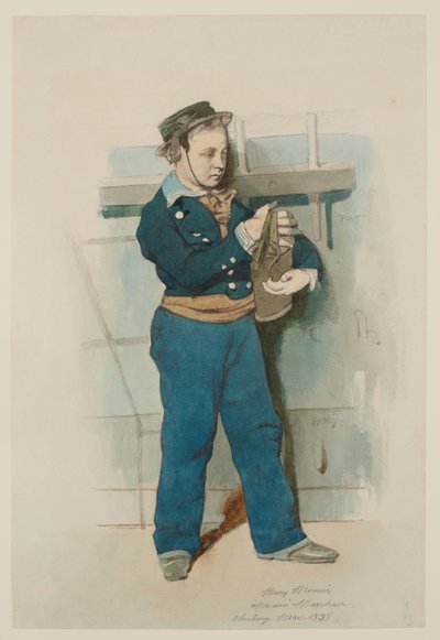 Joven guardiamarina de Henri Bonaventure Monnier
