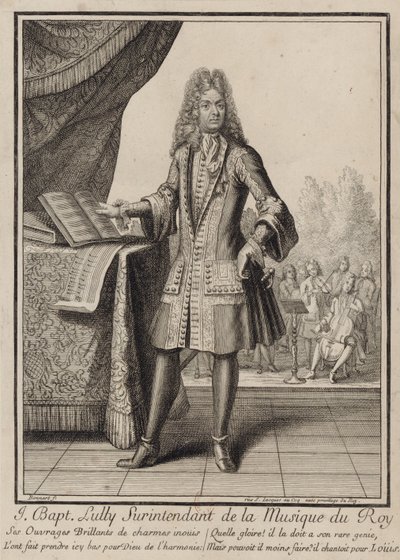 Jean-Baptiste Lully de Henri Bonnart