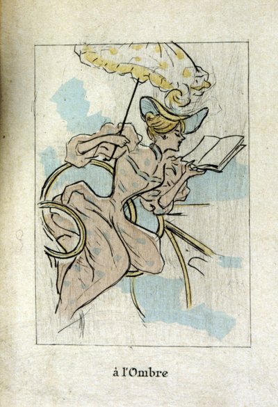 Una mujer leyendo de Henri Boutet