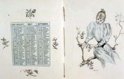 Un almanaque de poemas de Henri Boutet