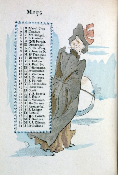 Marzo de Henri Boutet