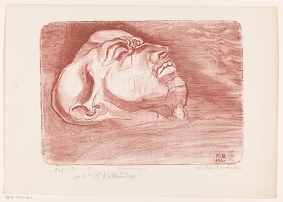 Figura reclinada con los ojos cerrados
Madmen (título original de la serie en el objeto) de Henri Braakensiek (signed by artist)