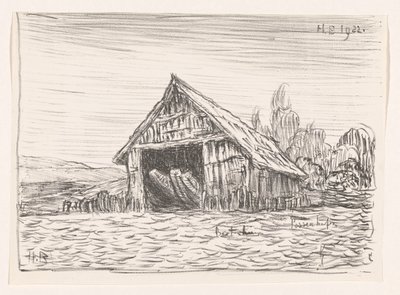 Boothuis in Possenhofen (título original del objeto) de Henri Braakensiek