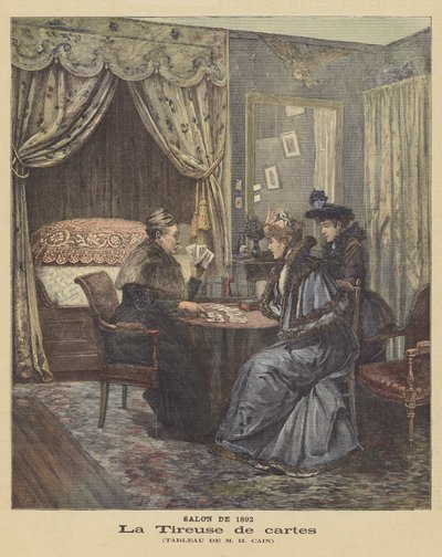El dibujante de cartas de Henri Cain
