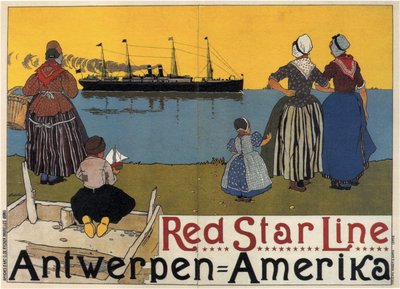Red Star Line, 1899 de Henri Cassiers