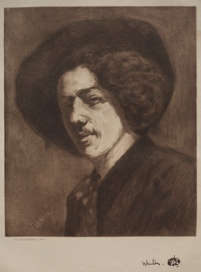 James McNeill Whistler de Henri Charles Guérard