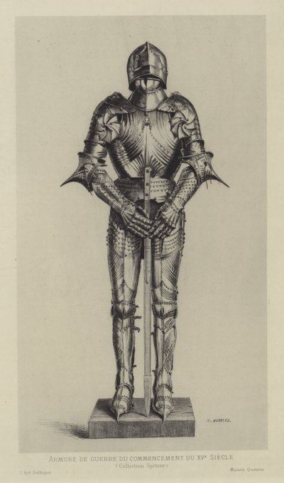 Armadura, principios del siglo XV de Henri Charles Guérard
