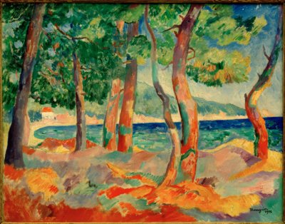 El pinar en Cavalière de Henri Charles Manguin