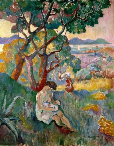 Saint-Tropez, vista de la villa Demiére de Henri Charles Manguin