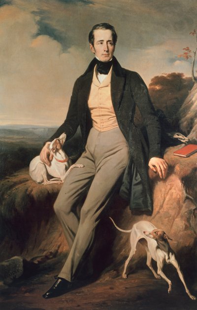 Retrato de Alphonse de Lamartine de Henri Decaisne