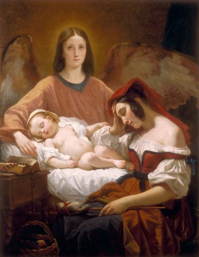 El ángel guardián de Henri Decaisne